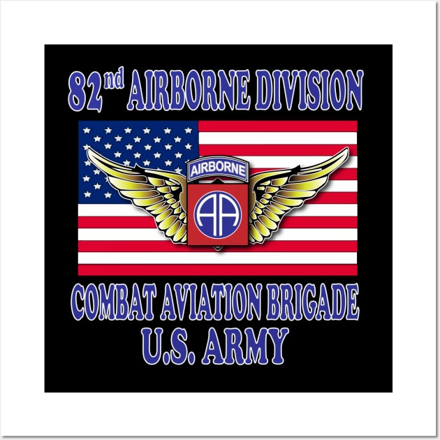 82nd Airborne Combat Aviation Brigade Wall Art by Relaxed Lifestyle Products